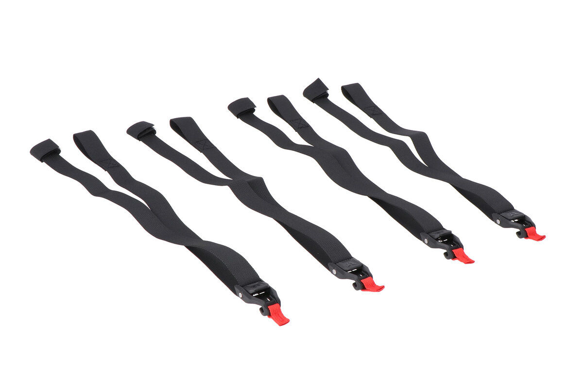 SW-Motech Set de 4 sangles pour sacoche arrière PRO Rackpack Original SW-Motech