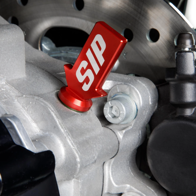 Jauge d'huile de transmission, rouge mat