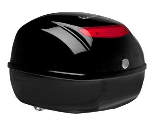Top case d'origine pour Vespa S / PX - noir brillant 094