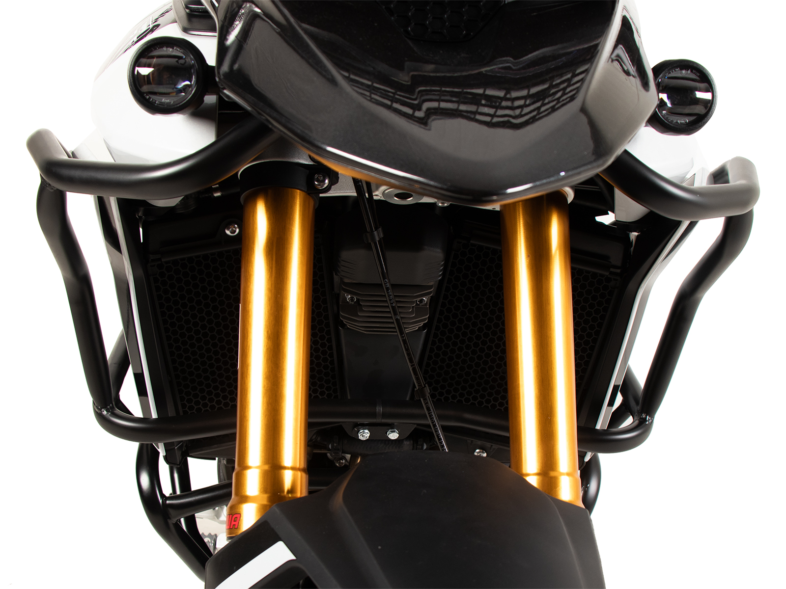 Arceau de protection du réservoir "Solid" noir pour Triumph Tiger 900 GT / Pro (24-) Hepco & Becker