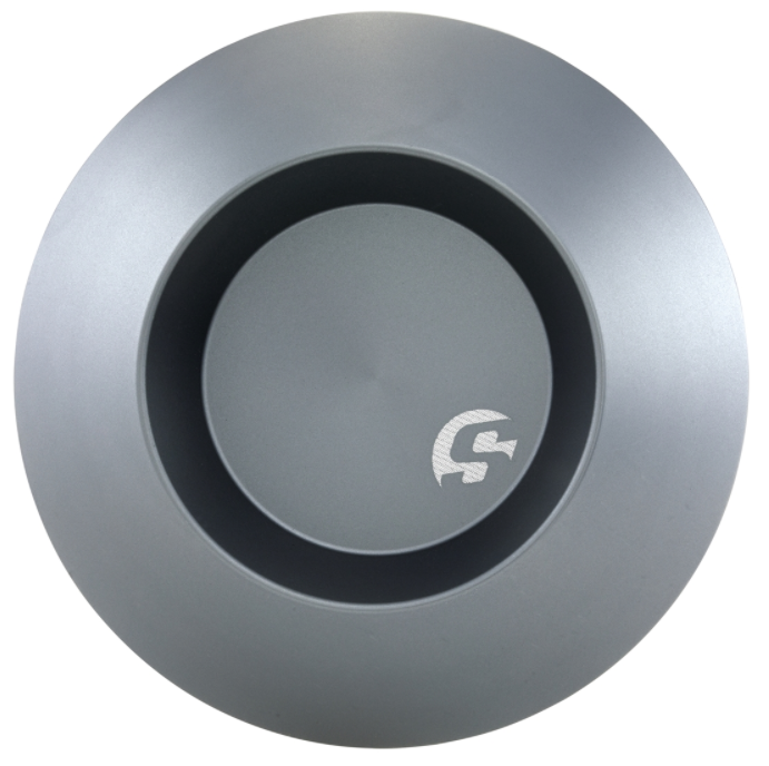 Cache couvercle vario pour Vespa, gris mat