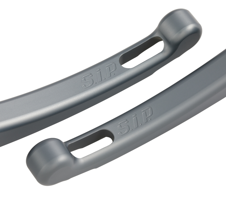 Kit levier sport embrayage/frein pour Vespa PX 125-200cc, HBZ Grimeca, droite/gauche, gris mat