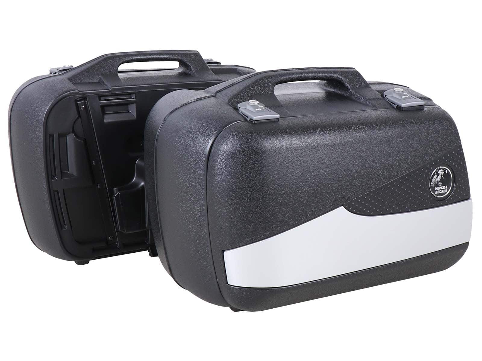 Kit de valises latérales Junior Flash Enduro 30 droite / 40 gauche Hepco & Becker