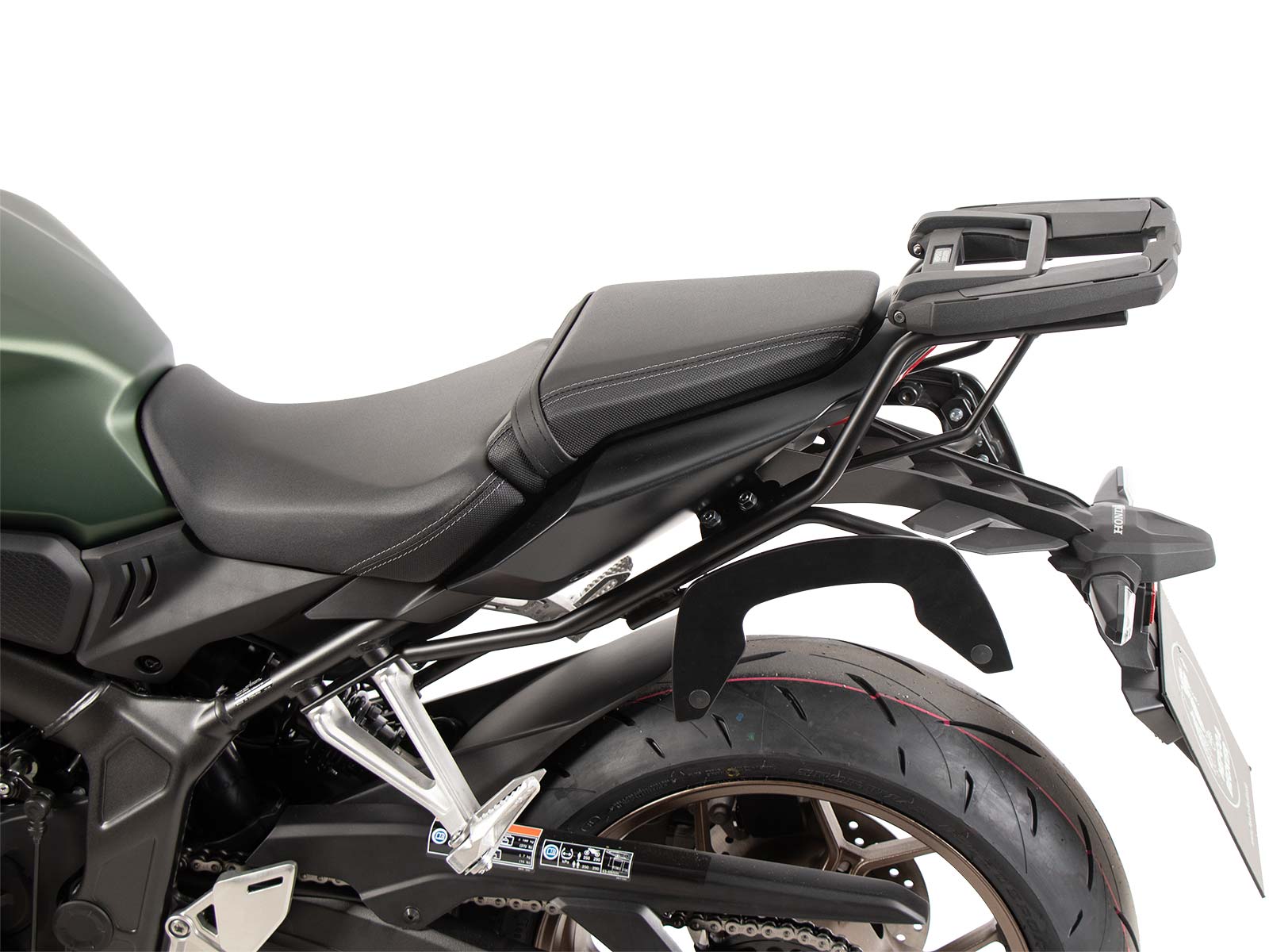 Supports latéraux C-Bow noirs pour Honda CB 650 R / E-Clutch (24-) Hepco & Becker