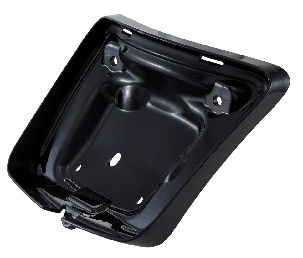 Cadre feu arrière pour Vespa GTS/GTS Super/GTV 125-300ccm ('14-'18), noir brillant