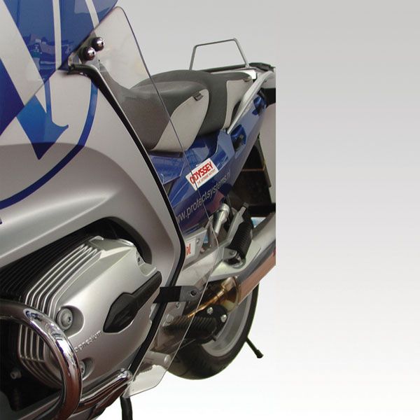 Protège-pieds et jambes pour BMW R 1200 RT (05-09), clair, la paire