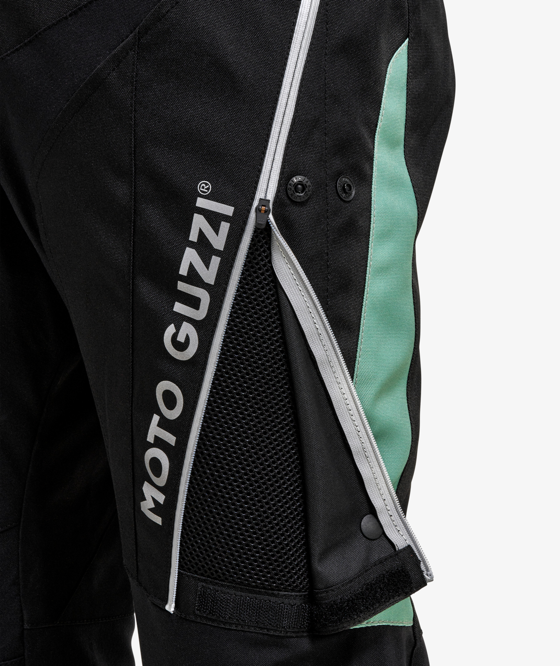 Pantalon Moto Guzzi "Adventure Touring" vert incl. protections