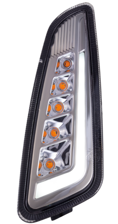 Kit clignotants avant & arrière pour Vespa Primavera/Sprint 125-150ccm 2T/4T AC, clair