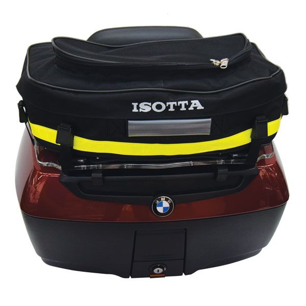 Sacoche arrière pour porte-bagages pour top case BMW K 1600 GTL (10-), nylon cordura, noir