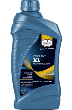 Liquide de refroidissement Eurol, Coolant XL Yellow -36°C, jaune, 1 l