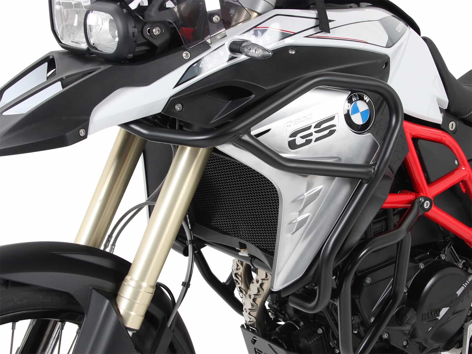 Arceau de protection du réservoir noir pour BMW F 800 GS LC (17-18) Hepco & Becker
