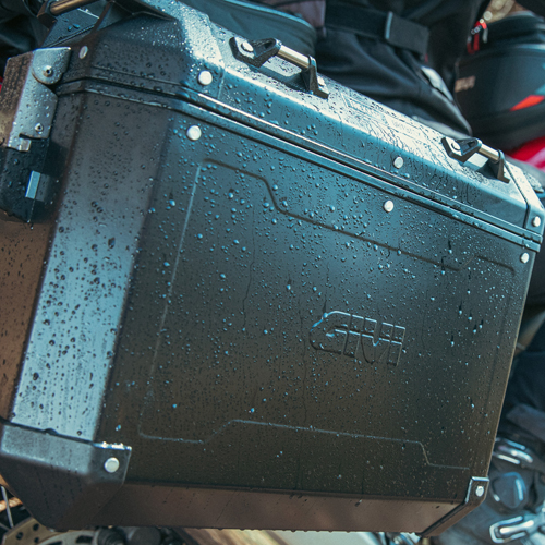 Givi Kit de valises latérales en aluminium Trekker Outback 37L noir Monokey