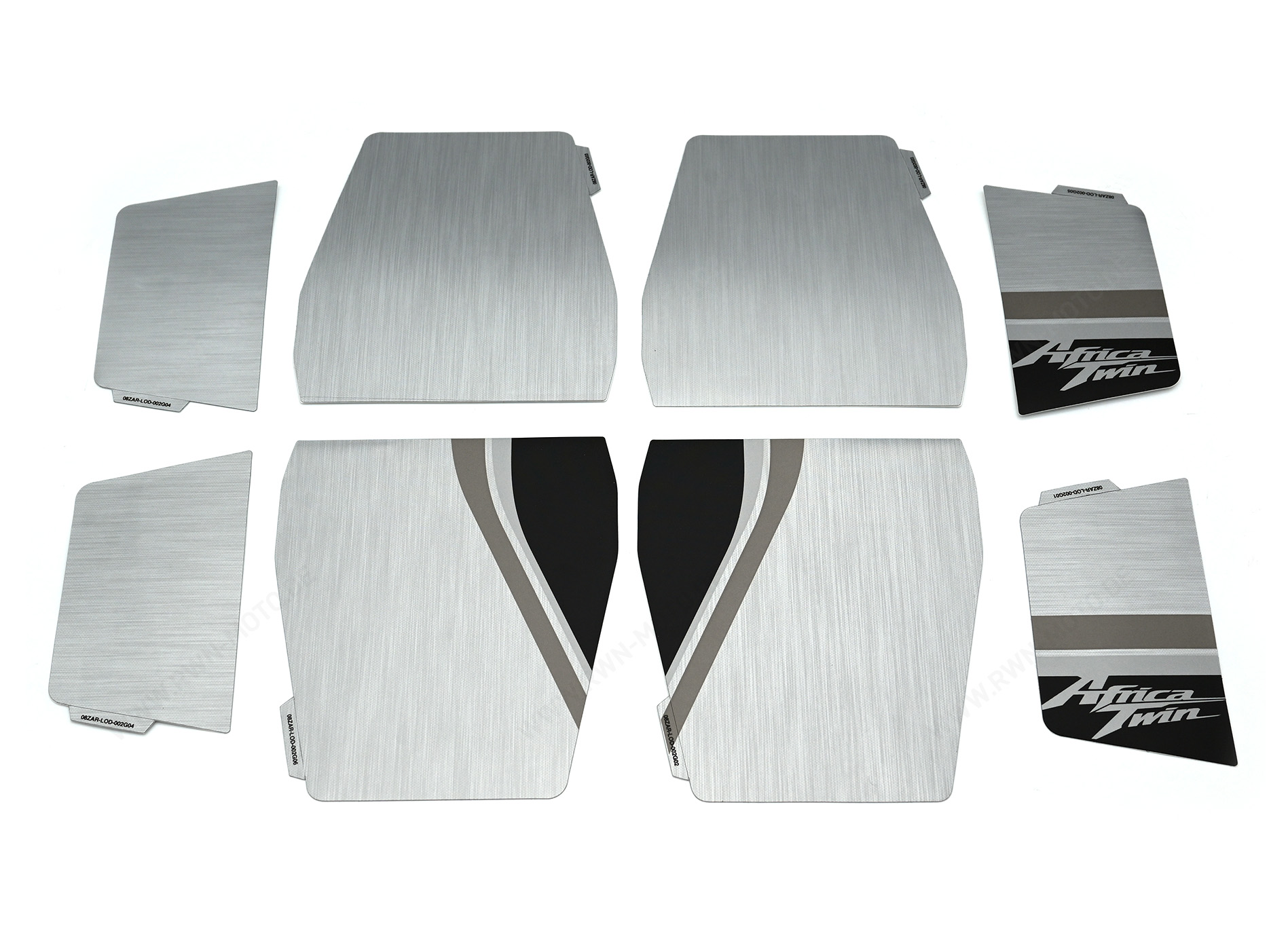 Kit d'autocollants pour kit de valises pour Honda CRF 1100 Africa Twin