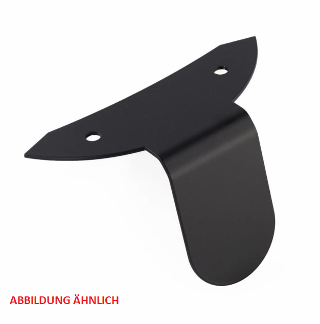 Support Pickerl pour plaque de contrôle autrichienne pour Vespa GTS/GTS Super/GTV/GT, noir mat