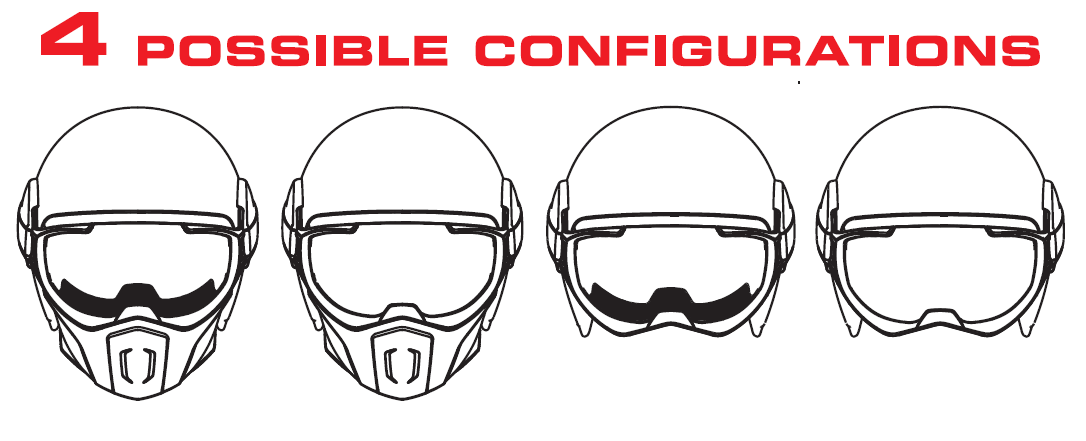 Caberg Casque Ghost Iron