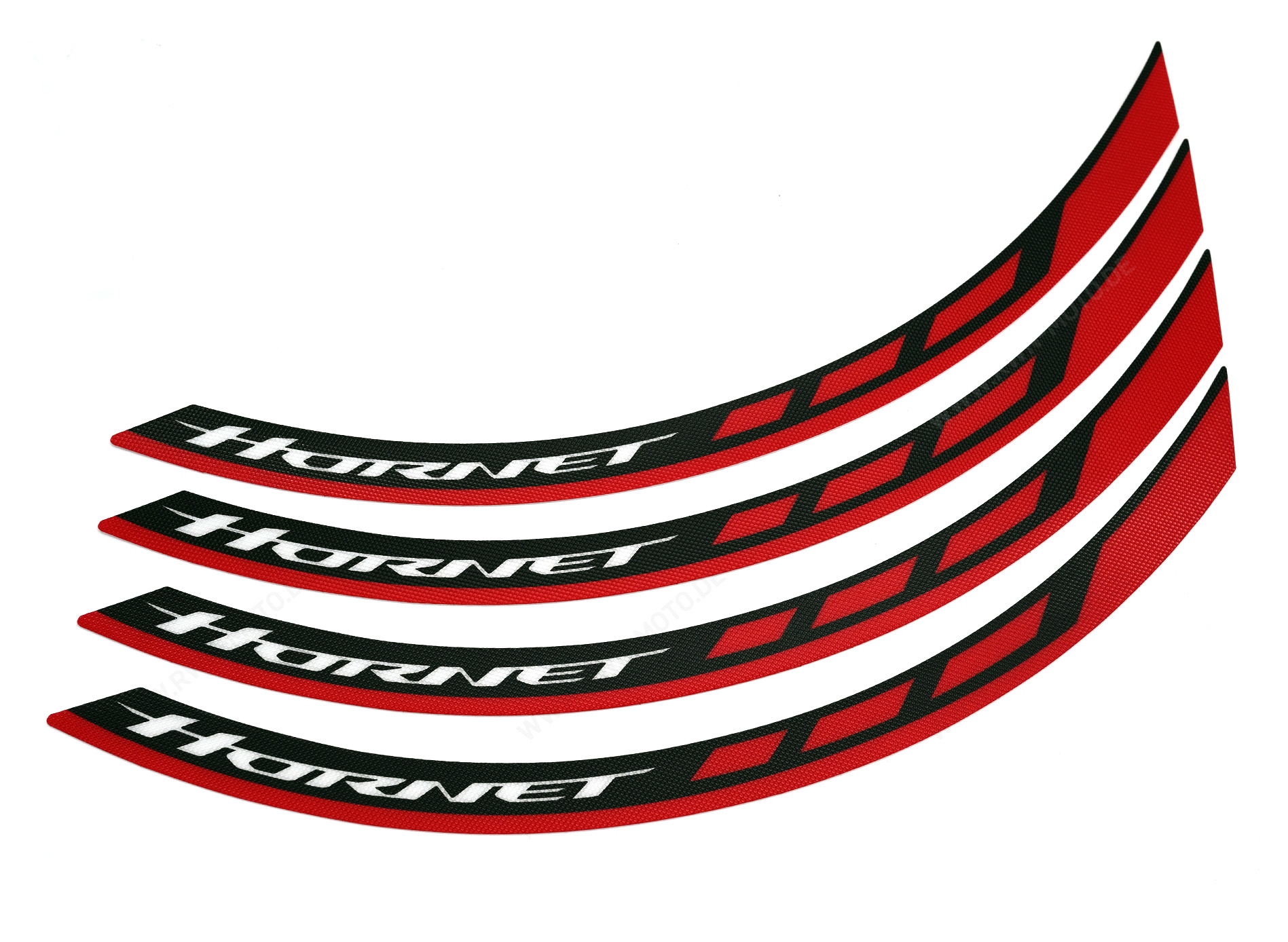 Décor de jantes rouge pour Honda CB 750 Hornet (23-) Original