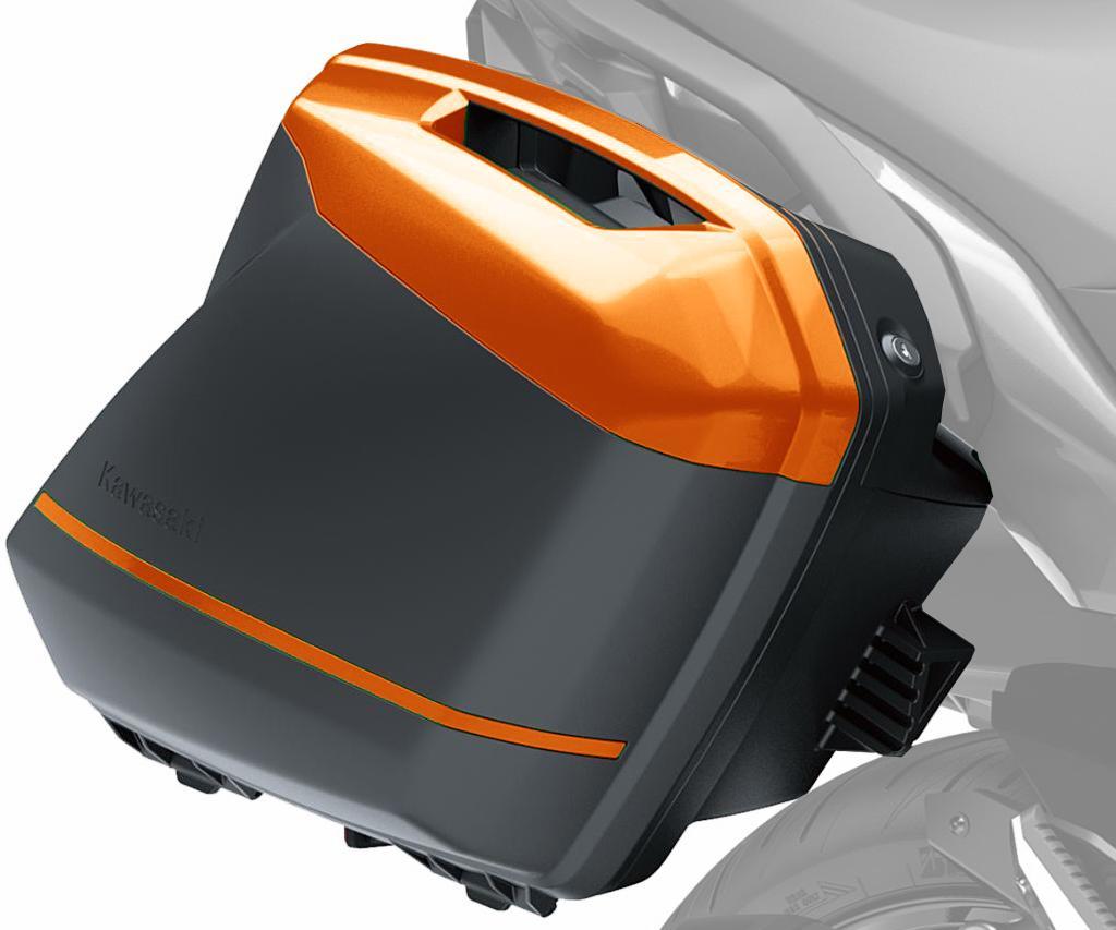 Kit de caches pour valises latérales 28L original Kawasaki