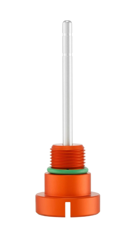 Bouchon de remplissage d'huile moteur pour Vespa GTS Super 125ccm 4T LC Euro 3 (09-16), orange mat