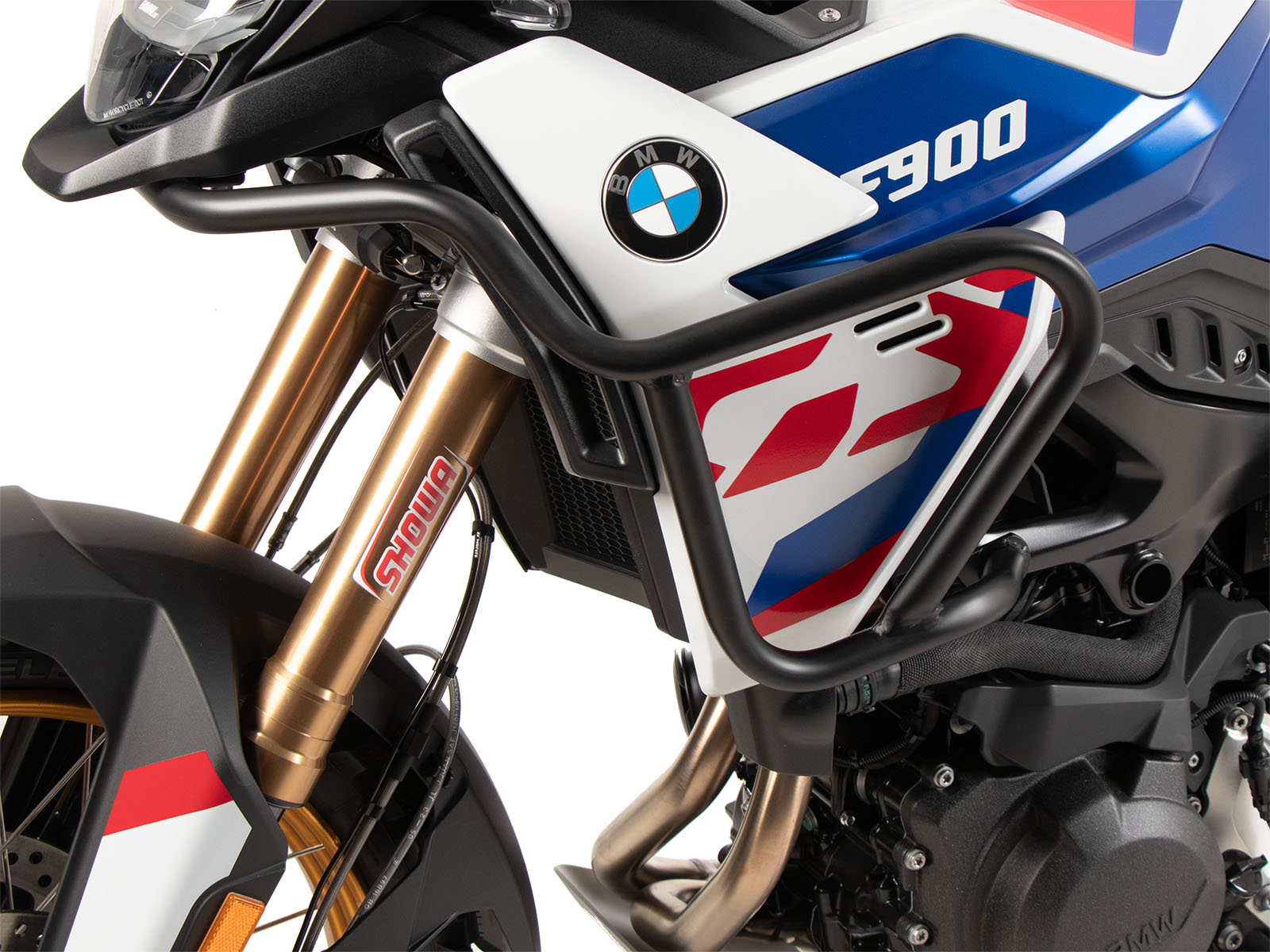 Arceau de protection du réservoir noir pour BMW F 900 GS (24-) Hepco & Becker