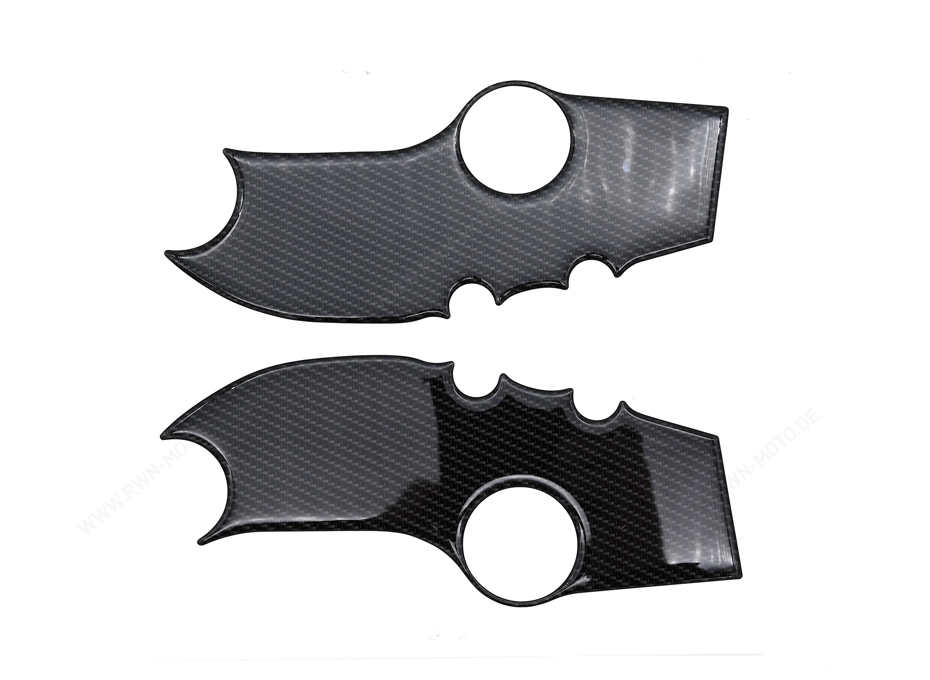 Film de protection du cadre, aspect carbone pour Suzuki GSX-R750 BJ. 2011-2017/ GSX-R600 BJ. 2011-2017