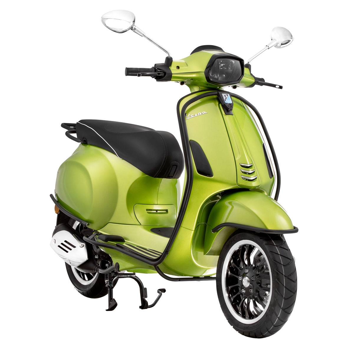 Anneau de lampe noir brillant pour Vespa Sprint 50-150ccm 2T/4T ('13-'18)