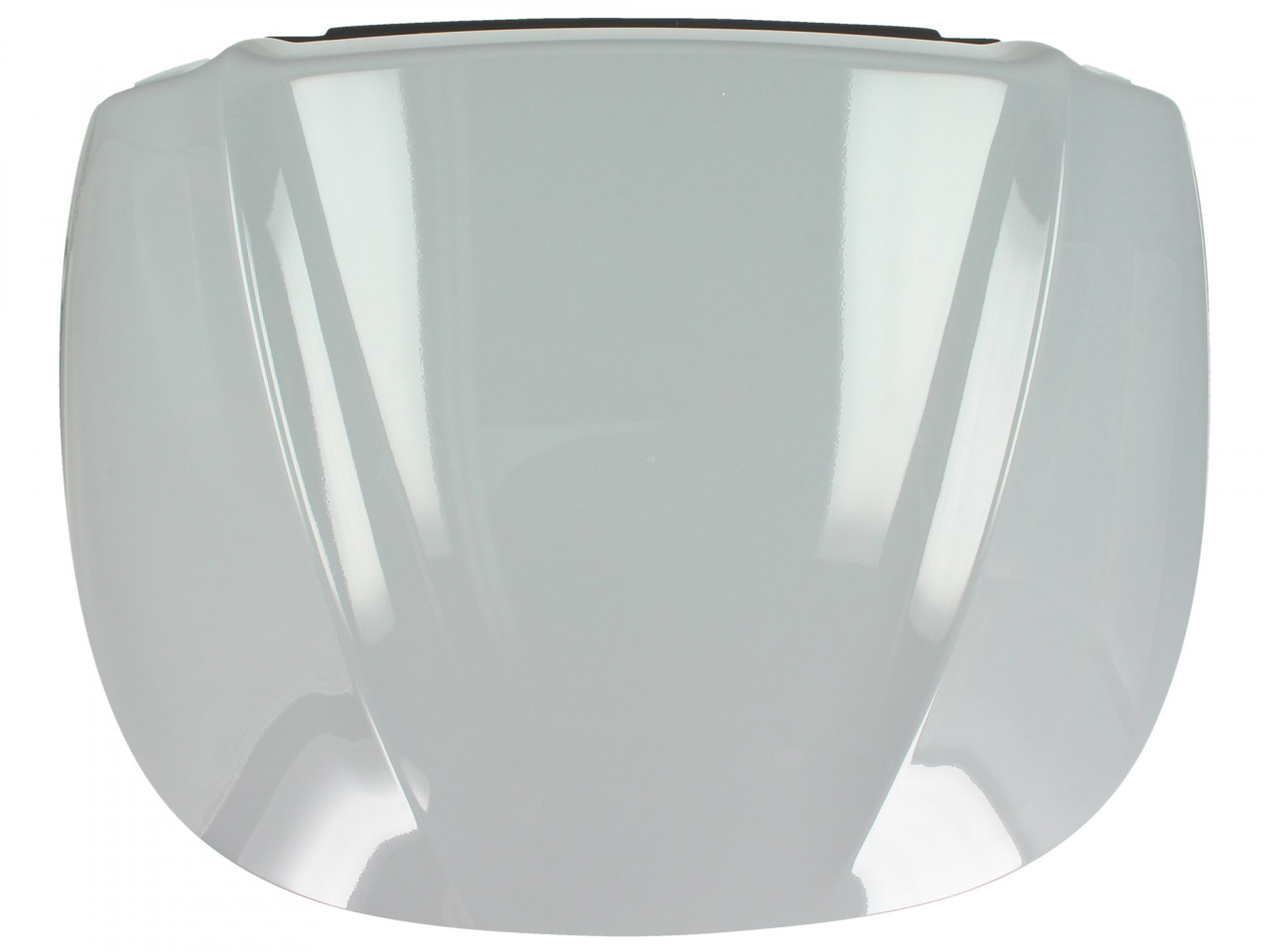 Kit Top Case (avec plaque de fixation), 37 l, gris pour Piaggio MP3 125 / 300 / Sport HPE