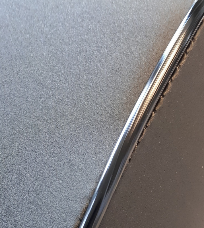 Dossier original pour top case Vespa Elettrica nero lucido/glossy black