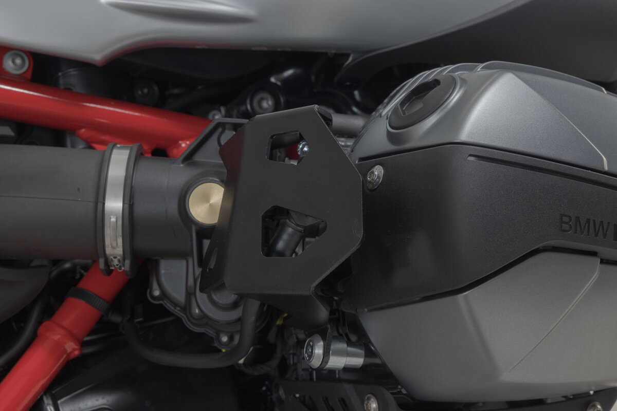 SW-Motech Kit de protection d'injecteur noir pour BMW R 12 G/S (25-)