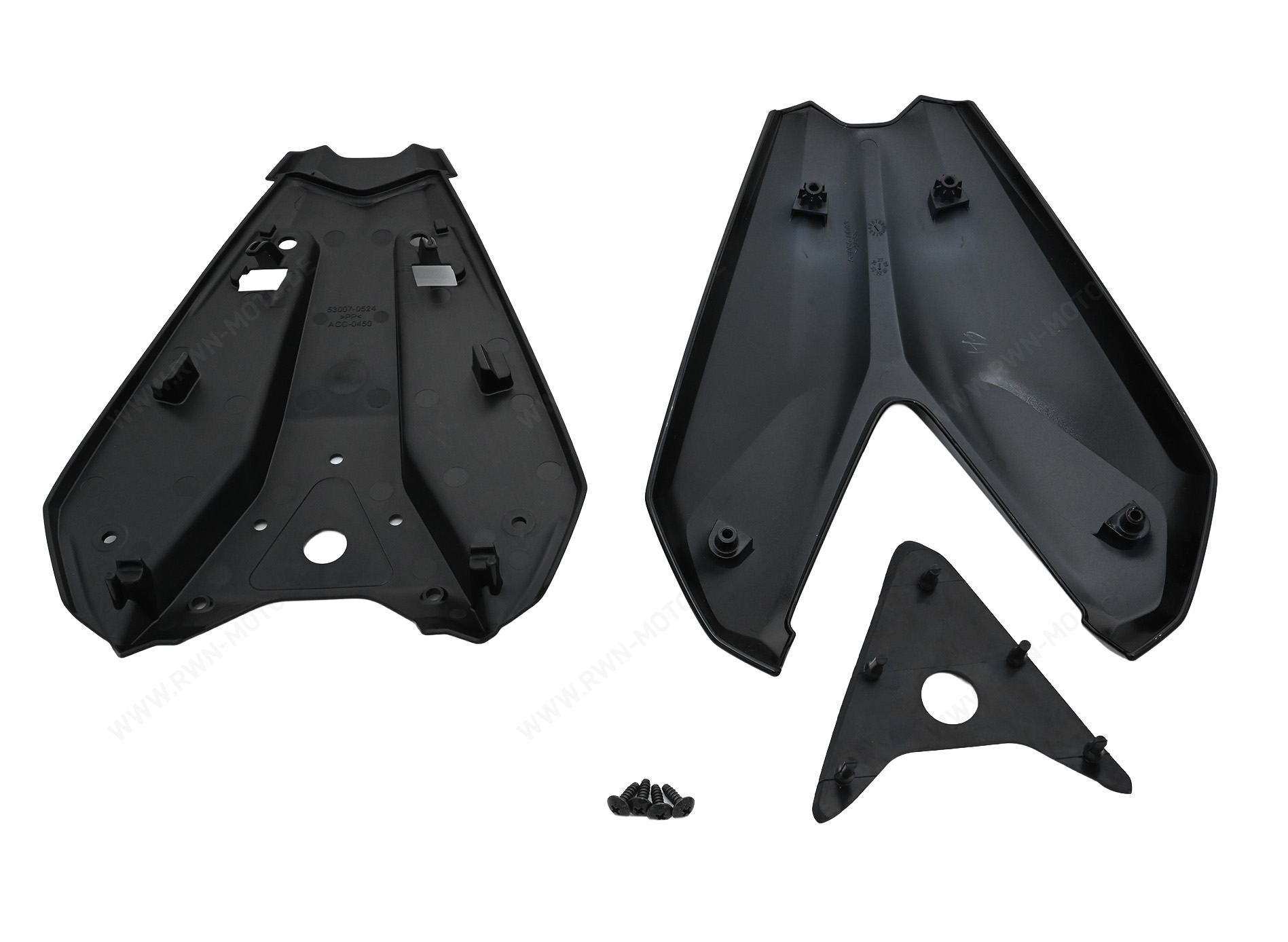 Couverture de siège passager Ebony (H8) pour Z 1100 /SE (26-) Original Kawasaki