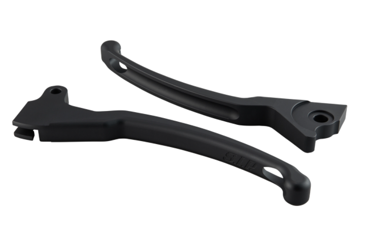 Kit levier de frein sport gauche/droite pour Vespa LX/LXV/S/Primavera/Sprint 50-150ccm, gris mat
