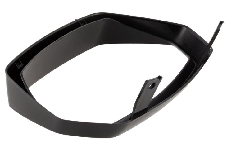 Anneau de lampe pour Vespa Sprint 50-150ccm ('18-), noir brillant