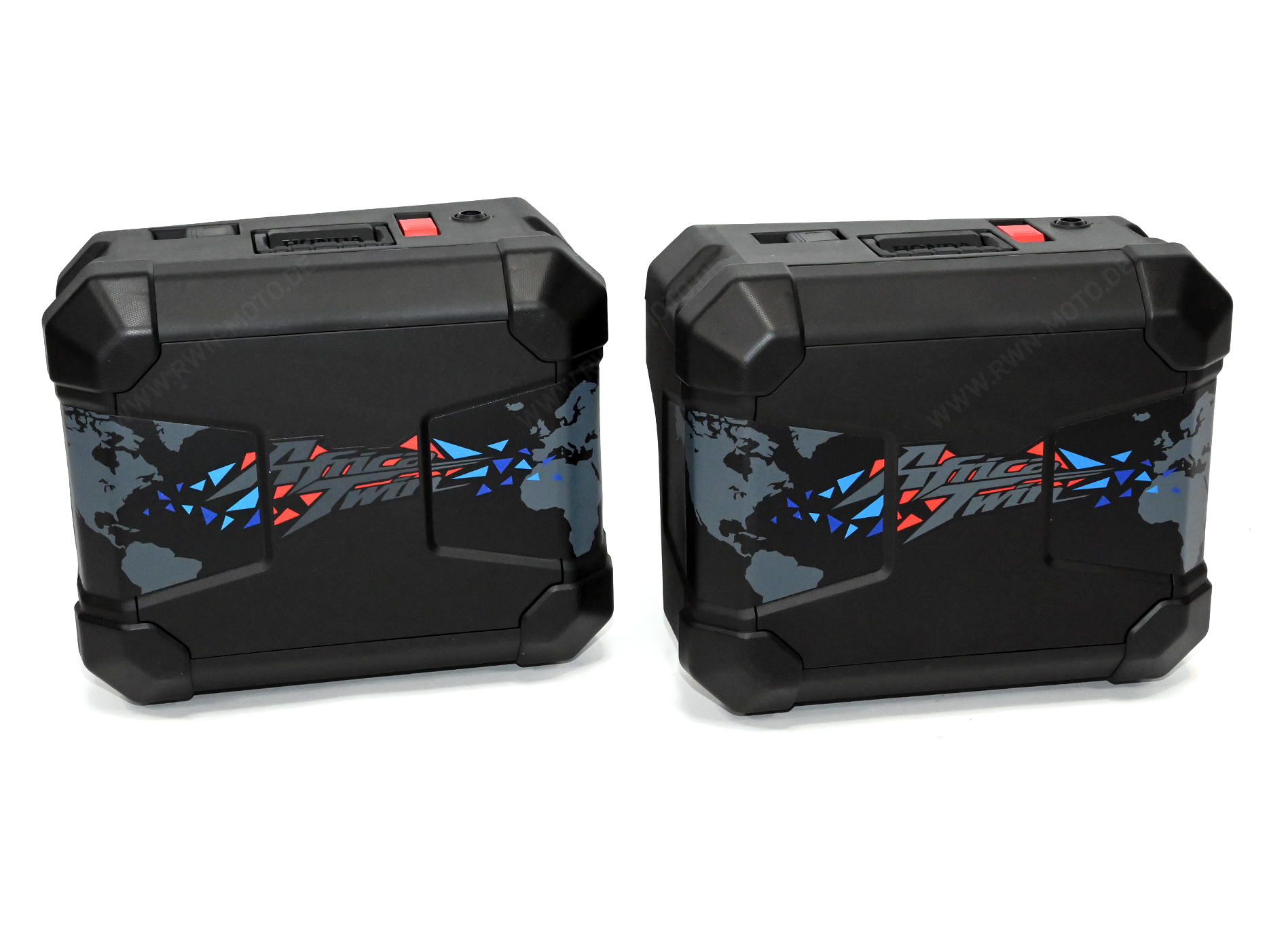 Kit de valises latérales avec autocollants design pour Honda CRF 1100 Africa Twin (24-) Original