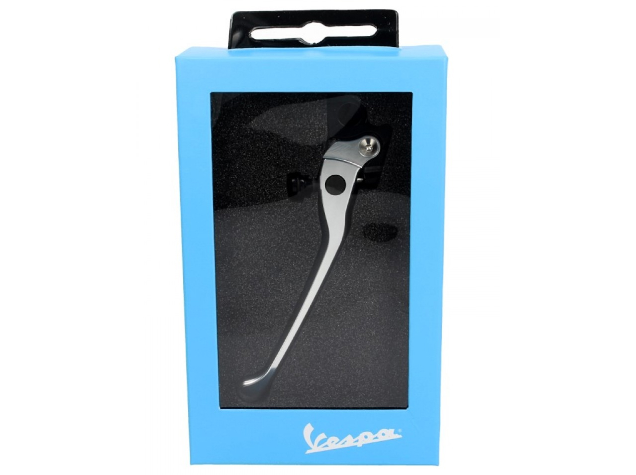 Kit guidon, aluminium anodisé, set poignées, leviers et embouts de guidon pour Vespa GTS