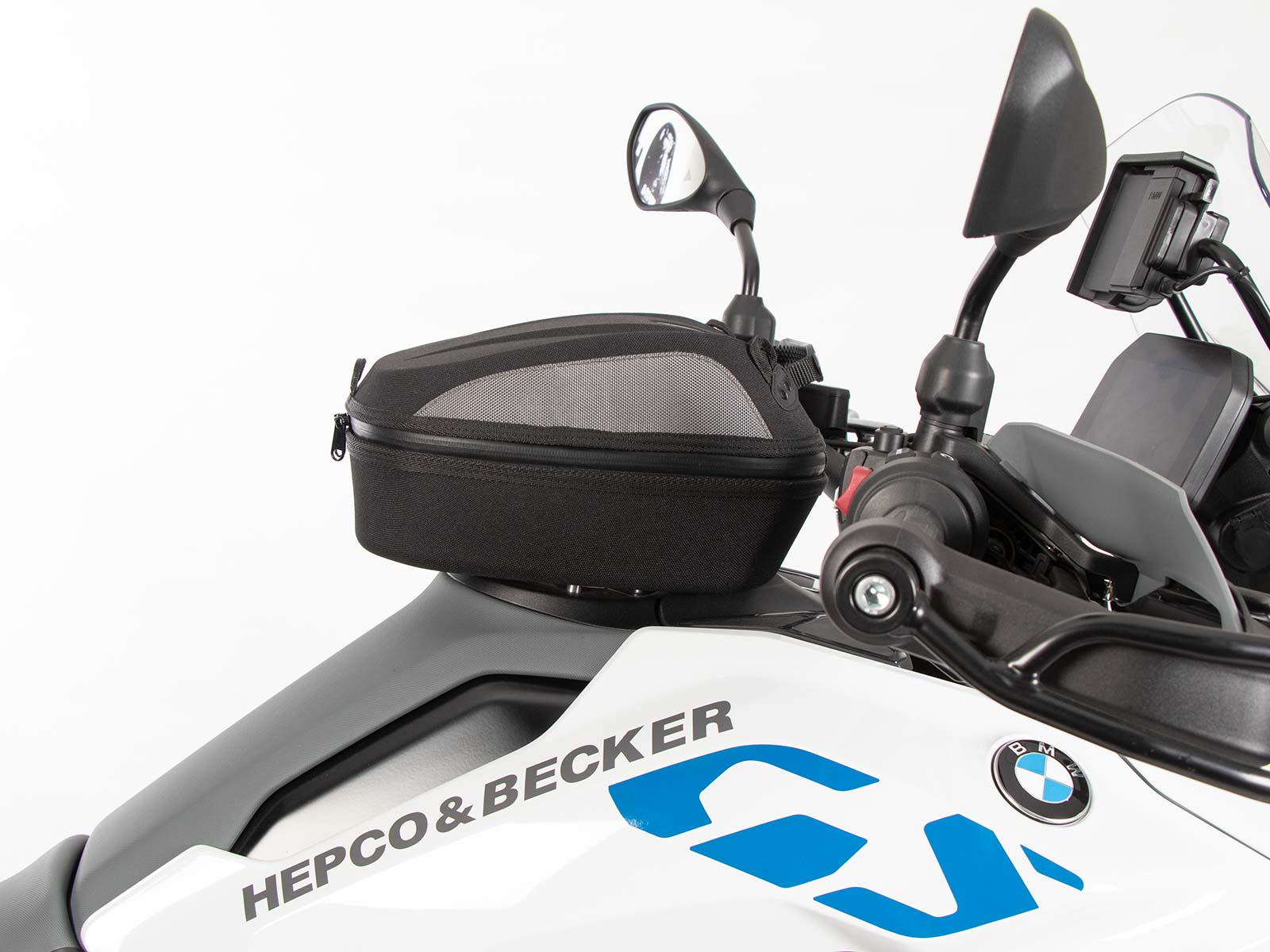 Sacoche de réservoir / sacoche arrière Street Daypack 3.0 noire Hepco & Becker