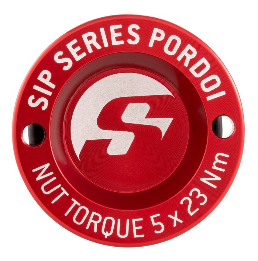 Cache poussière 12" jante avant pour Vespa GTS/GTS Super/GTV/GT 125-300ccm, rouge