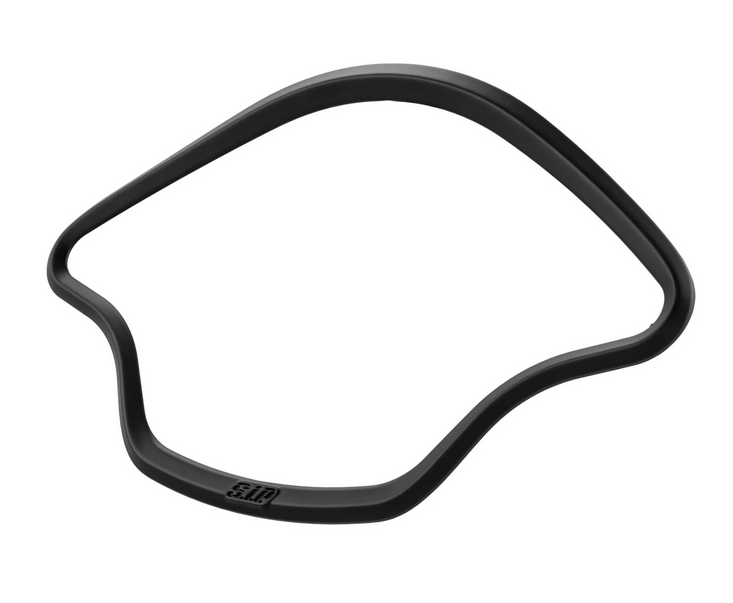 Anneau décoratif tachymètre pour Vespa Primavera/Sprint/Elettrica 50-150ccm 2T/4T AC, noir mat