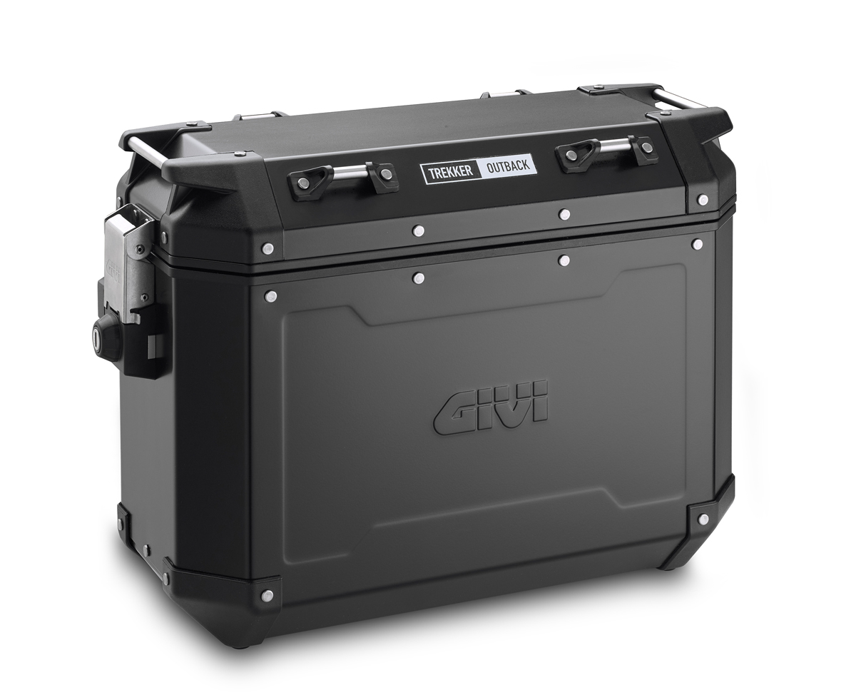 Givi Kit de valises latérales en aluminium Trekker Outback 37L noir Monokey
