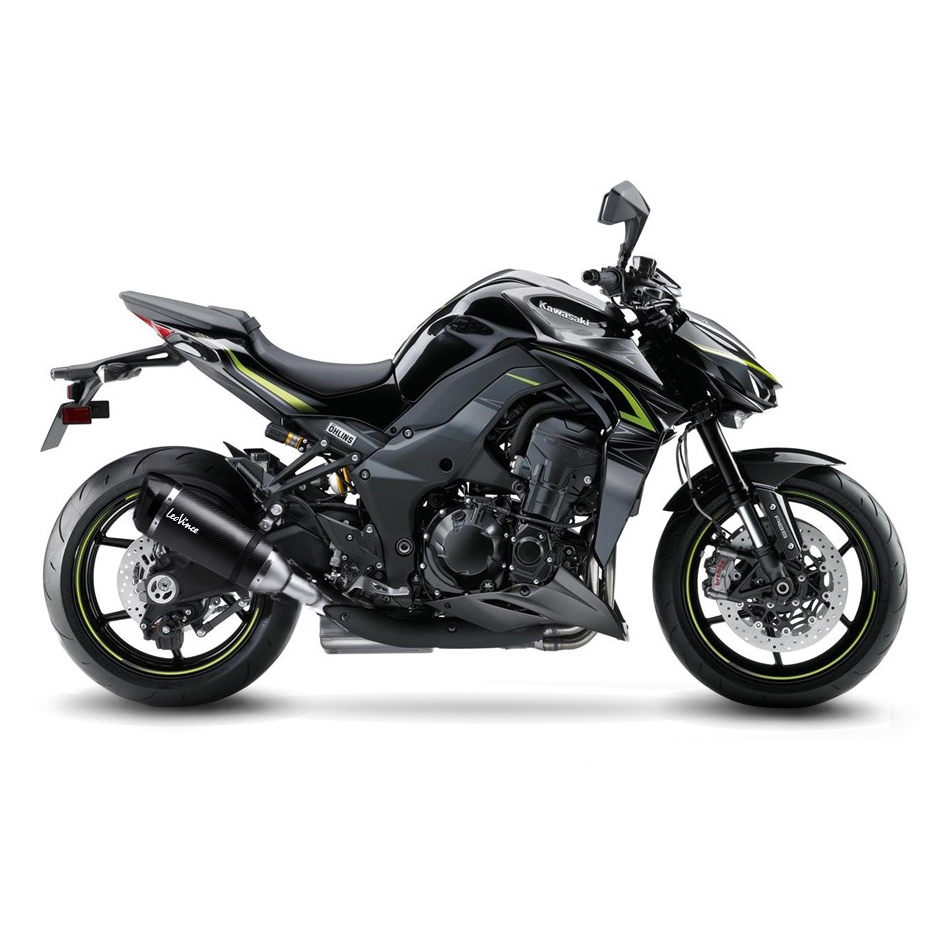 LeoVince Système d?èchappement SBK Factory S Evo 2, Carbon, Slip On pour Kawasaki Z 1000 / SX (Bj.17-19)