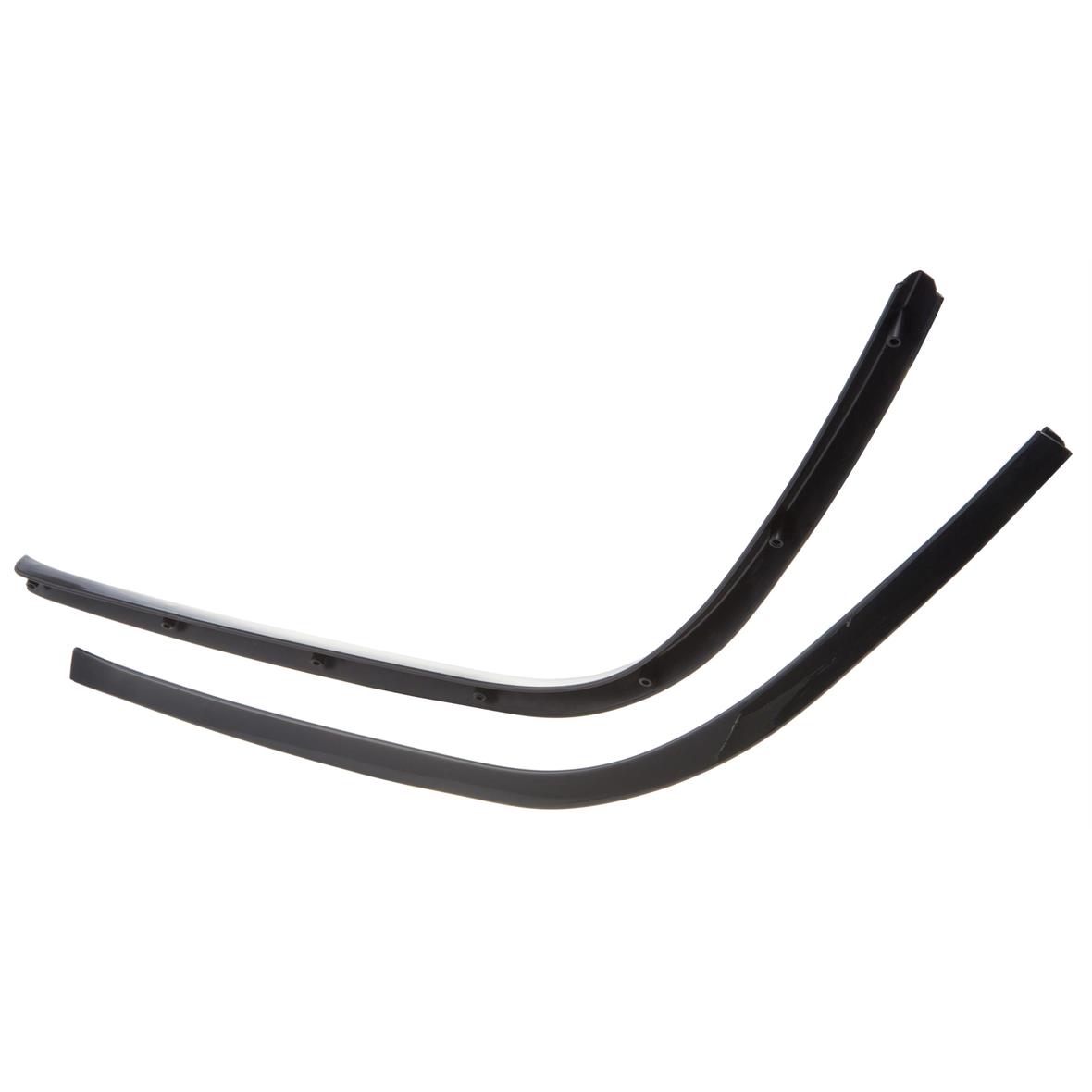 Tube mono fente marchepied noir brillant pour Vespa Primavera/Sprint 50-150ccm