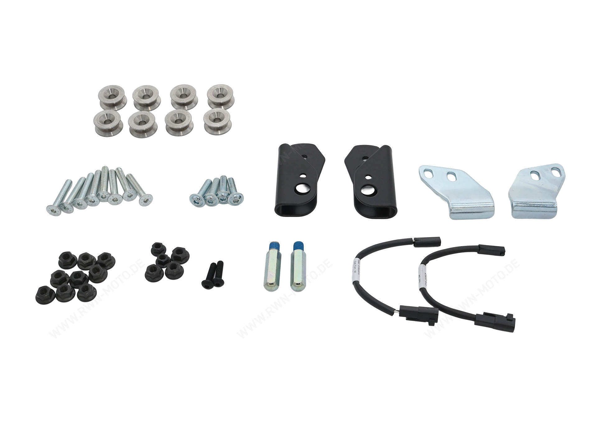Kit de montage de valises latérales "Alu Box" pour Suzuki V-Strom 650 BJ. 2012-2016