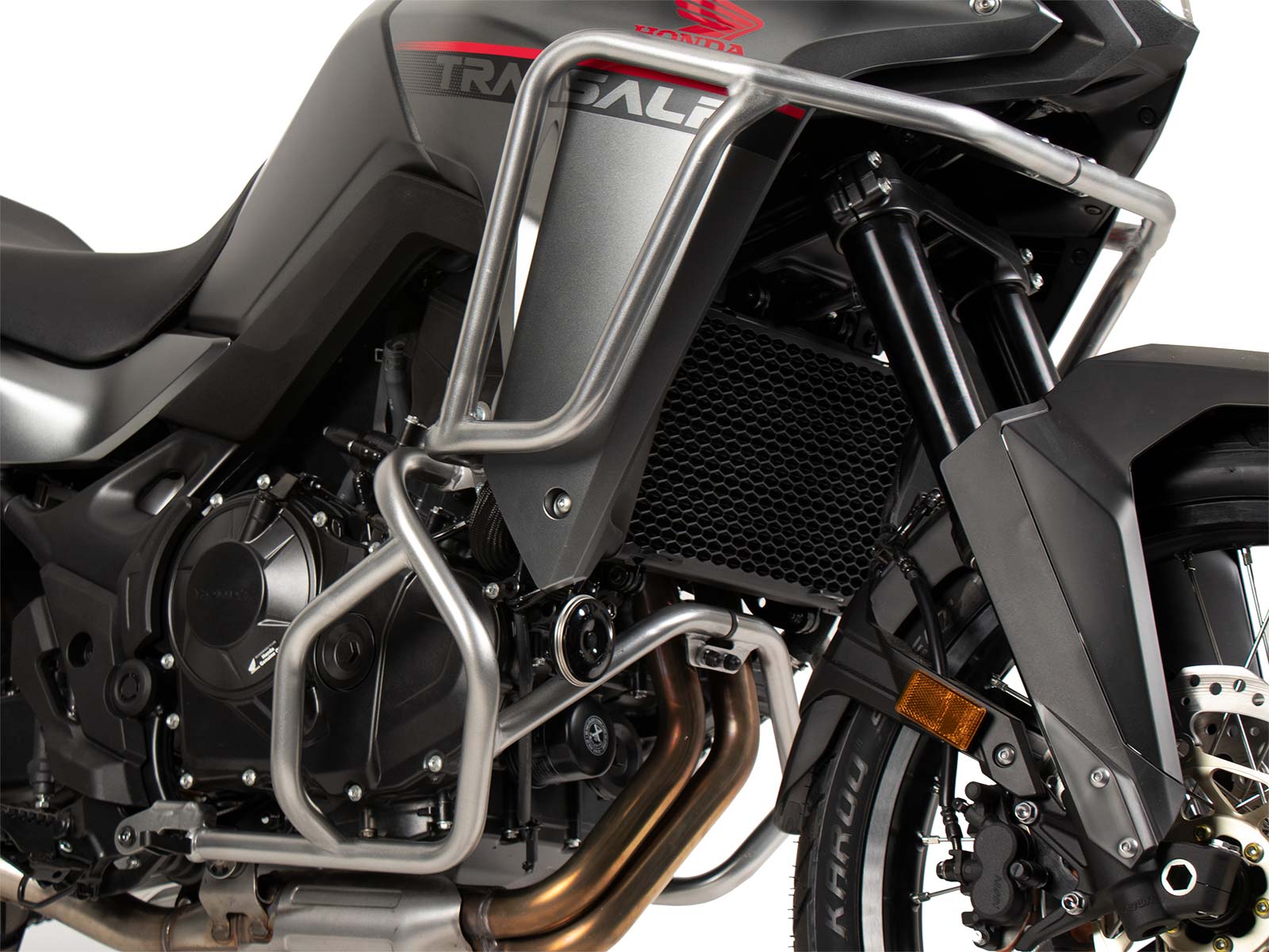 Arceau de protection du moteur argenté pour Honda XL 750 Transalp (25- ) Hepco & Becker