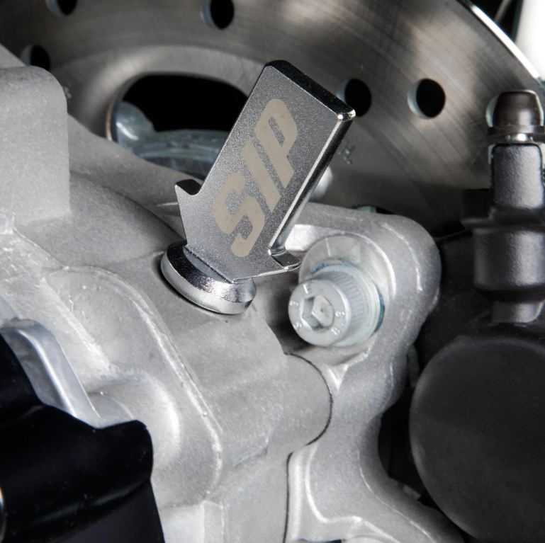 Jauge d'huile de transmission, chromée