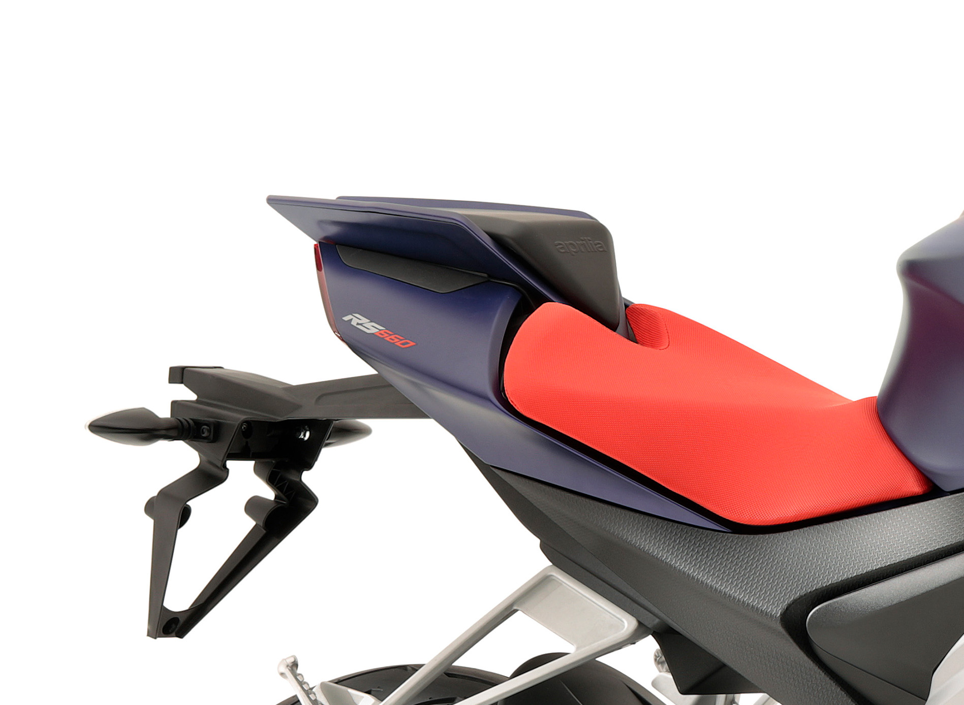 Couverture de siège passager Lava Red pour Aprilia RS 660