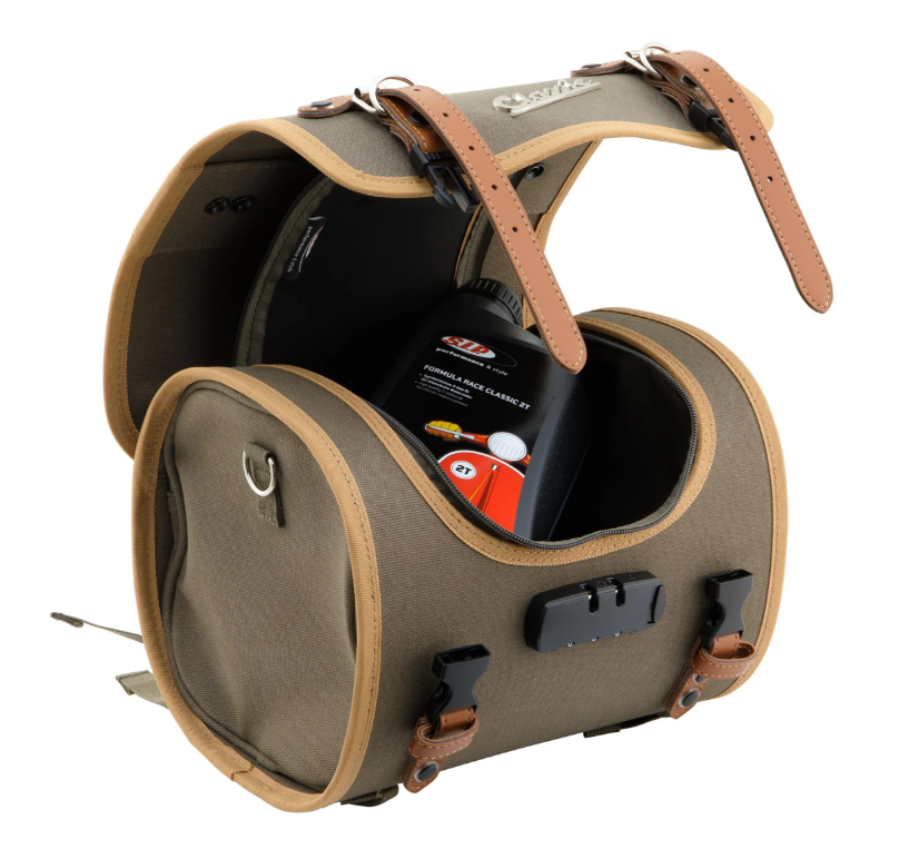 Sac "Classic" petit pour Vespa, toile, olive