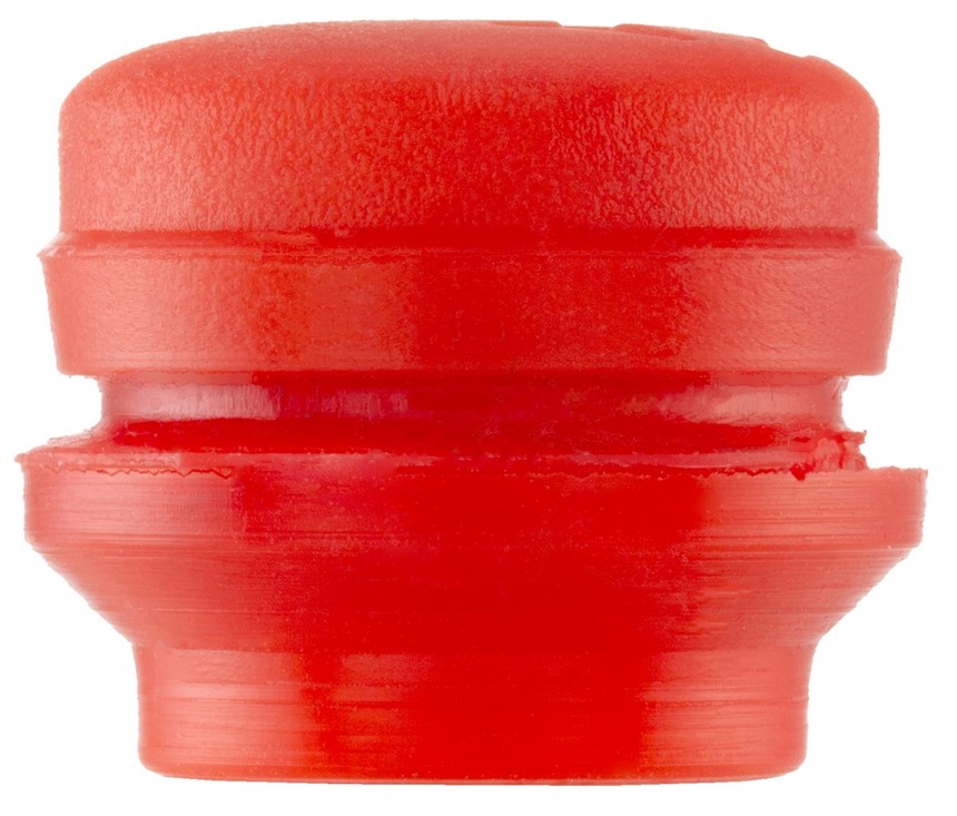 Cache pour poids de guidon, rouge