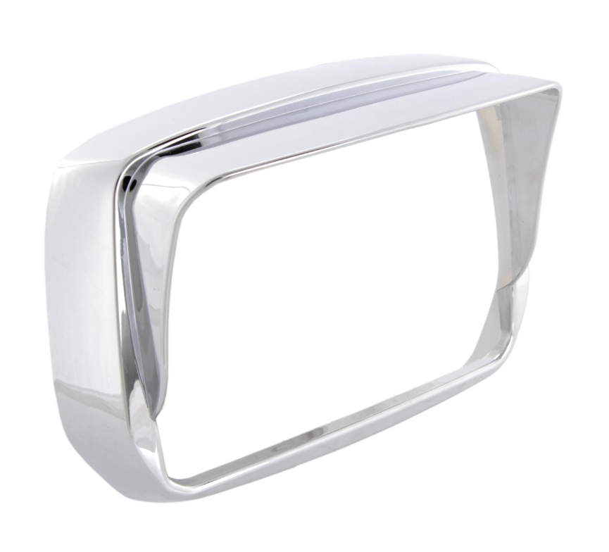 Anneau de lampe avec abat-jour pour Vespa S 50-150ccm, chrome