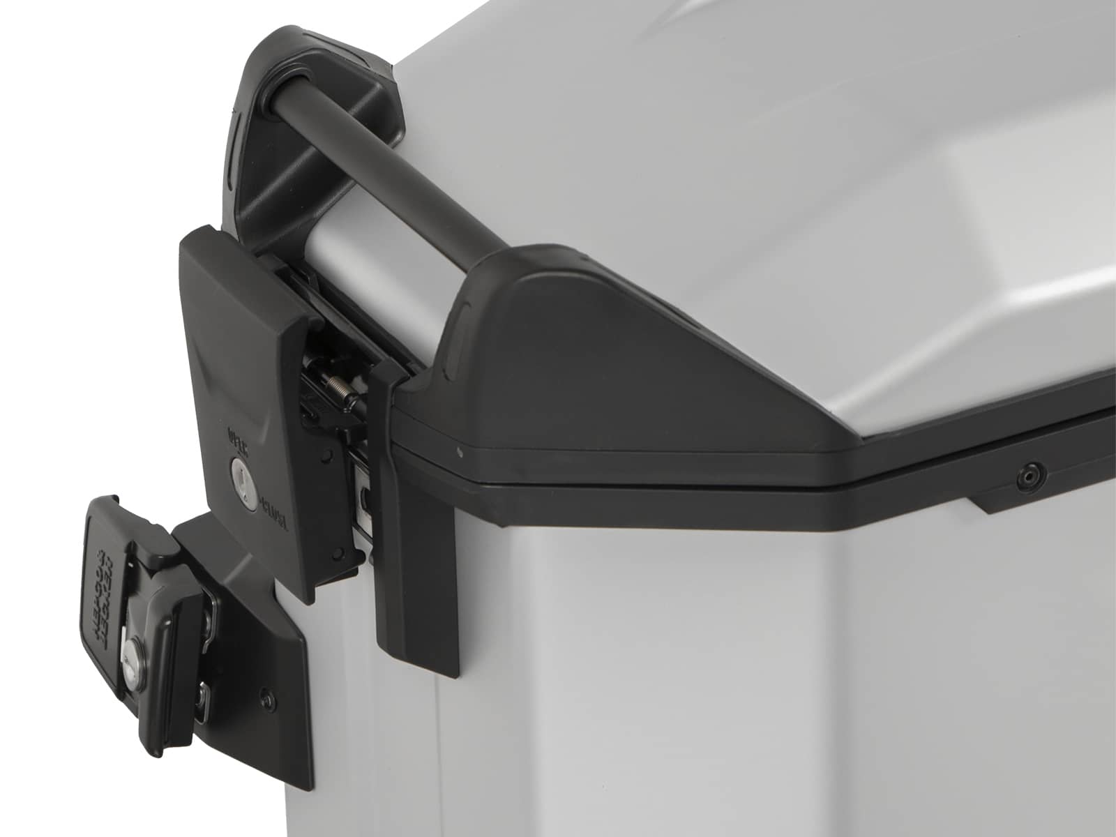 Xceed valises latérales 38 Ltr. argent Hepco & Becker