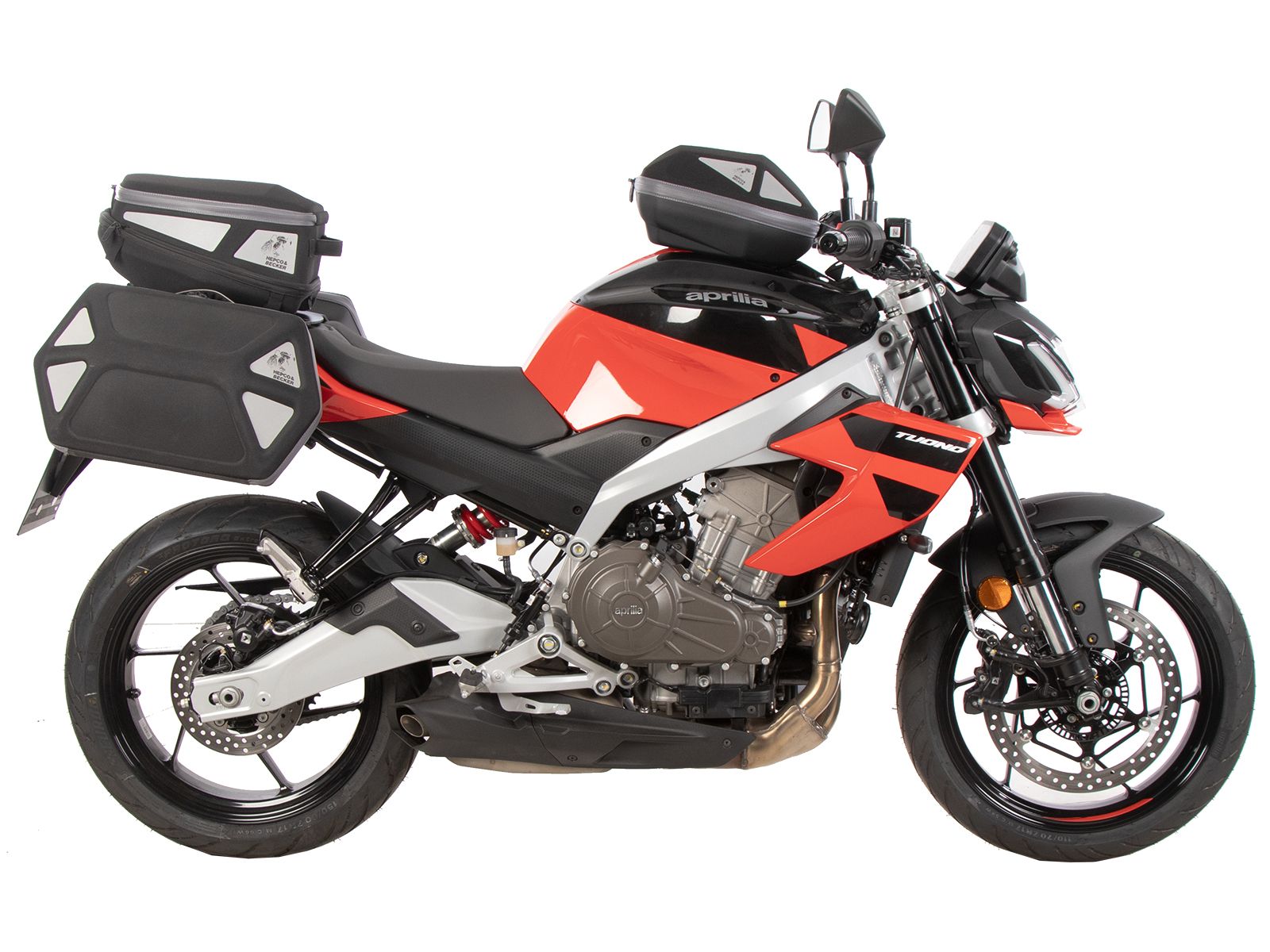 Rack sport vissé noir pour Aprilia Tuono 457 (25- ) Hepco & Becker