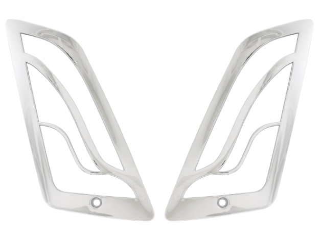 Grille de clignotants droite et gauche, avant pour Vespa GTS/GTS Super/GTV/GT 60/GT/GT L, chromée