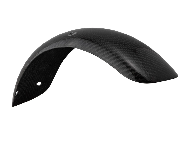 Aile 2.0 Garelli Race EVO II sans support pour Vespa PX 80-200ccm, carbone clair